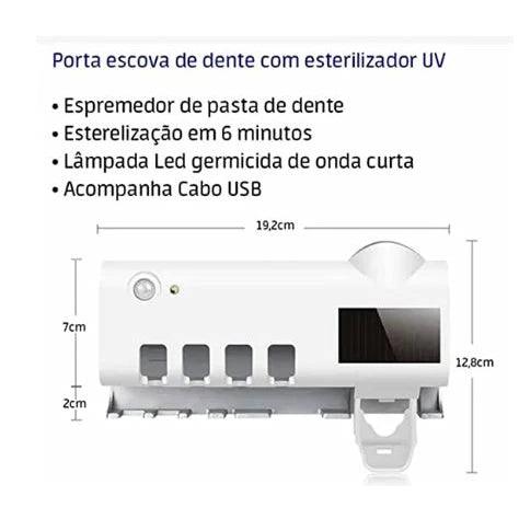 Dispenser Automático Pasta De Dente Suporte Escovas Banheiro