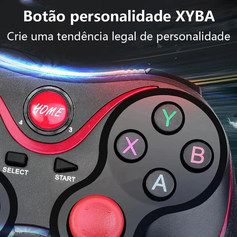 X3 Controlador de Jogo Sem fio Bluetooth 3.0 Controle Gamepad