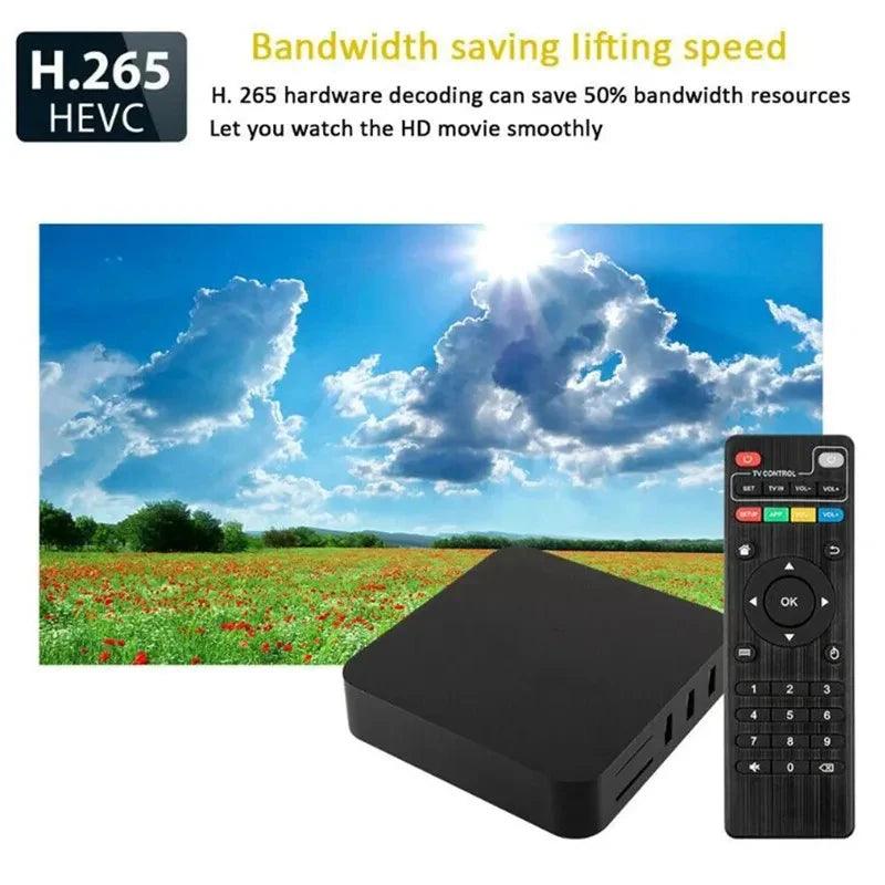 Smart TV Box 4K 5G Android Dual WiFi Media Player Set Top Box Smart TV Box